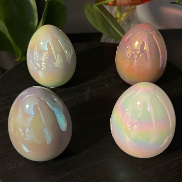 Set of 4 Target Ceramic Easter Eggs - Picture 5 of 15